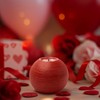FUWDEO Flameless LED Sphere Candles with Remote Control & Timer,