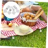 CIYODO 4pcs Tablecloth Weights Windproof Clips for Picnic Fitted Table