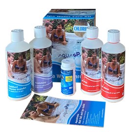 AquaSparkle Spa Water Care Kit Bromine - New Owner Hot Tub Starter Chemicals