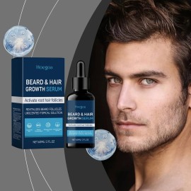 Ho Serum Barba Y Cabello Estimula Crecimiento Pelo Foliculos