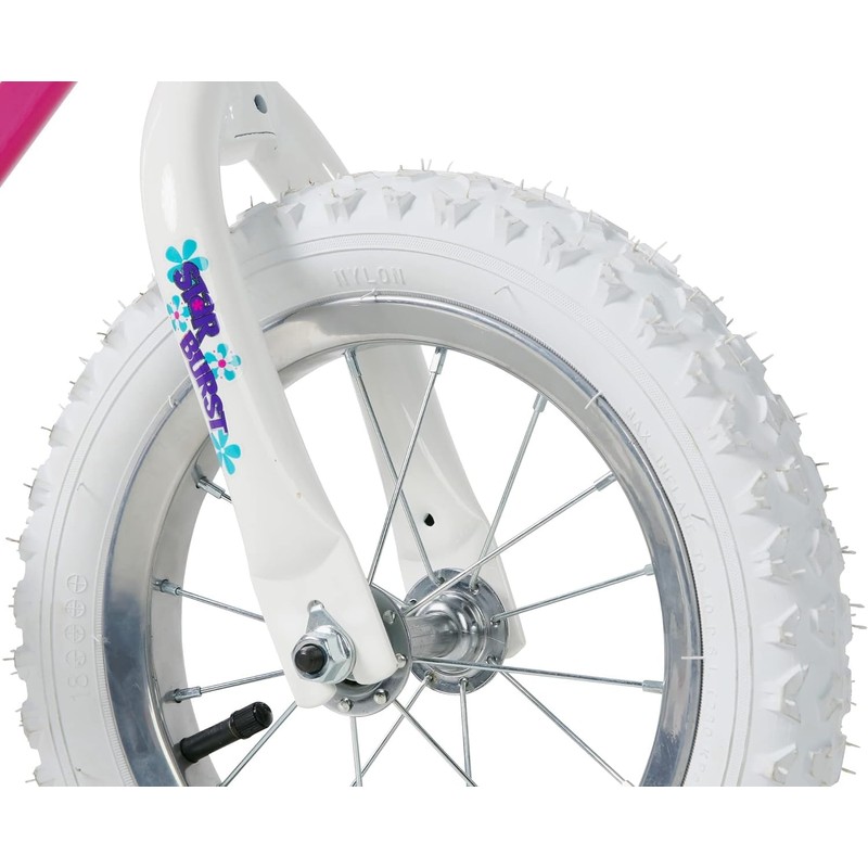 Dynacraft Magna Star Burst 12" Children's Bike - Colorful Design,