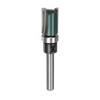 sourcing map Pattern Flush Trim Router Bit 1/4" Shank 4/5"