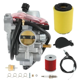 RUIANOMG Carburetor Replacement For Suzuki Eiger 400 LTF400 LTF400F 2X4 4X4 2002-2007, Include Oil Filter Air Filter