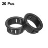 sourcing map Cable Snap Bushing Grommets, 20Pcs 25mm/0.98" Mounting Dia