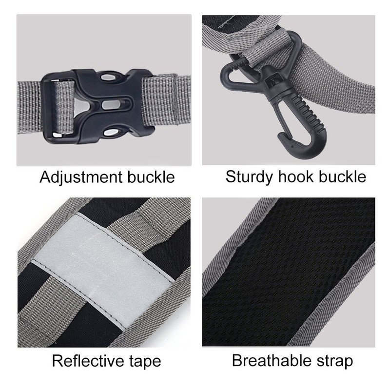 Wincal Bag Strap, 1 Pair Nylon Backpack Shoulder Straps Adjustable