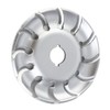 90mm 12 Tooth Polishing Disc Silver Wheel Manganese Steel Woodworking