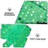 Abaodam 1set Patrick's Day Sequin Hairbands Bowknot Green Festival Accessories