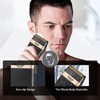 KEMEI Electric Shaver Reciprocating Double Cutter Heads Quick Shaving Intelligent