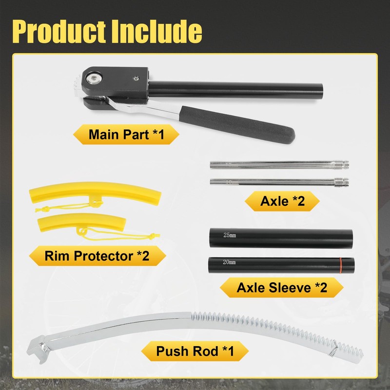 BUSIDN Tire Changing Tool Kit for Enduro and Motocross fits