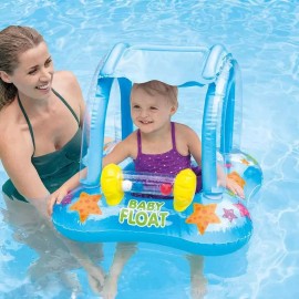 Intex Kiddie Float Inflatable Swimming Pool Baby Tube Raft 56581EP age 1 - 2 Fun