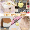 HJZHII Heart Lock, 2 Pcs Heart Shaped Lock Hearts Locks