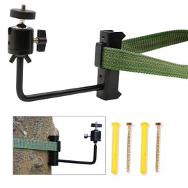 WINBUYGO Trail Camera Mount with Strong and Durable Adjustable Trail Camera Strap, Easy Mount to Tree and Wall