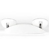 LED Emergencies Light Dual-Heads Rotatable Light with Battery Backup for