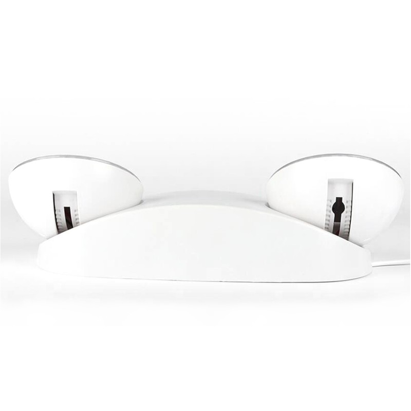 LED Emergencies Light Dual-Heads Rotatable Light with Battery Backup for