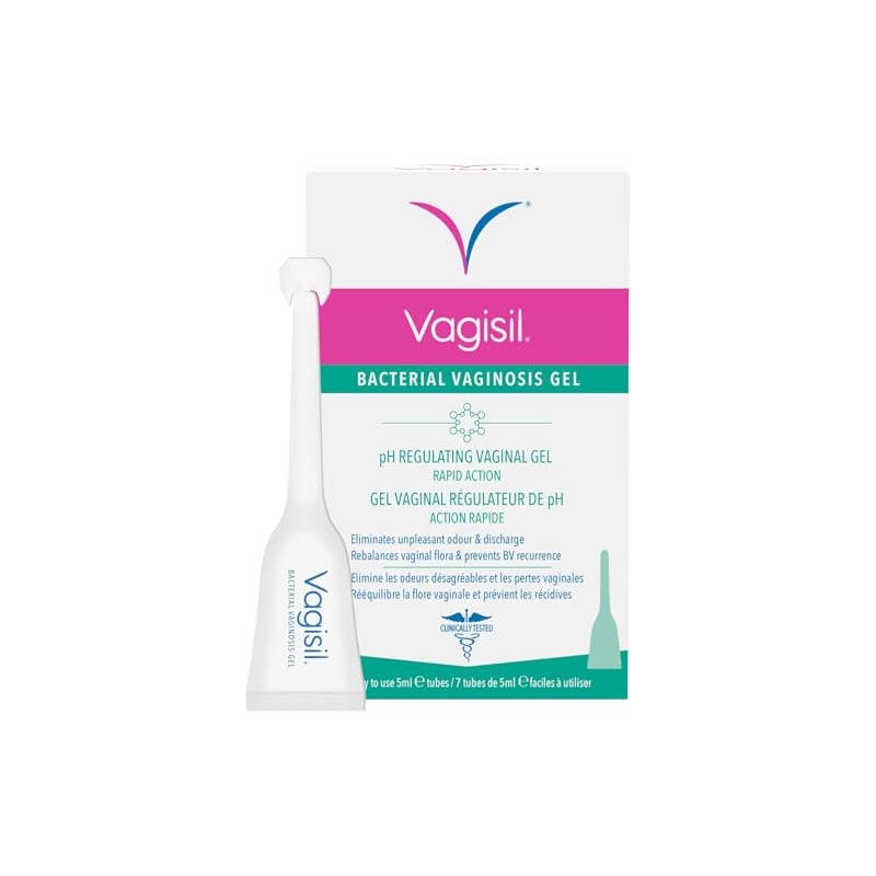 Vagisil Bacterial Vaginosis Gel, Rapid Treament for Unpleasant Odour &