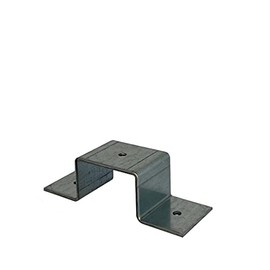 Rectangular Pipe Clamp Square Tube Clamp 60 x 20 60 x 30 60 x 40 70 x 40 70 x 50 80 x 40 80 x 60 100 x 40 Galvanised (60 x 30 mm)