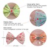 Summer Crystal Starry Tulle Bow Alligator Hair Clip for Girls