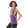 Deyeek Post Shoulder Surgery Shirts for Women Tear Away Snap