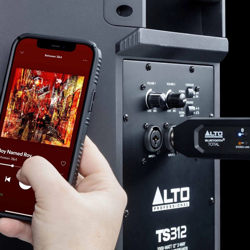 Alto Bluetooth Total MKII MK2 XLR Rechargeable Bluetooth Audio Receiver