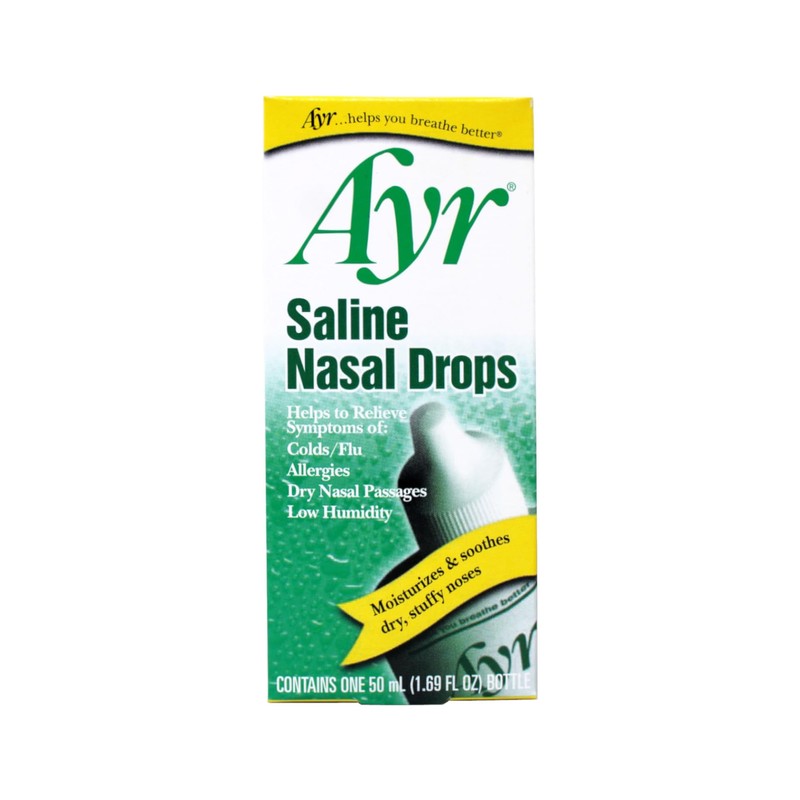 Ayr Gotas nasales salinas, 1.69 oz
