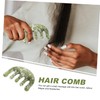 BIUDECO Jade Scalp Massaging Comb for Women Lightweight Hair Comb
