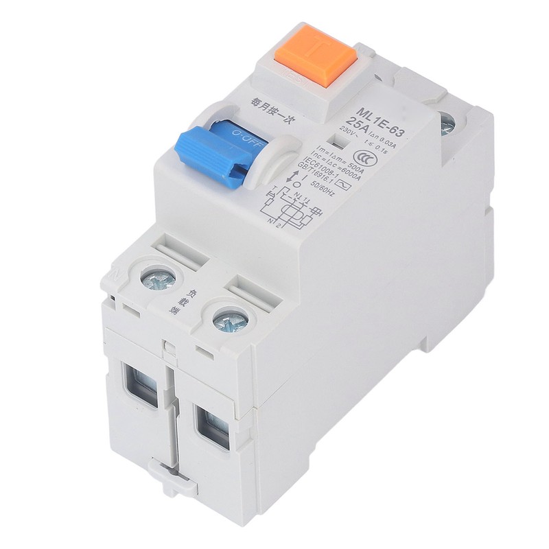 Miniature Current Circuit Breaker 1P+N Leakage Protection Switch for Engineering