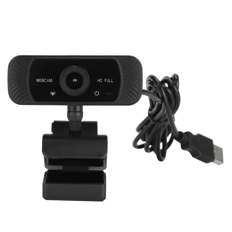 Computer Camera Webcam with Microphone for Video Conference Teacher Live