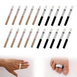 20 Pcs Buddy Straps for Fingers With No Slip Wraps Loop Finger Buddy Straps Buddy Tape Finger Straps Toe Finger Splints Brace for Broken, Jammed, Swollen Finger or Dislocated Joint,Sprained,Fractured