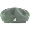 Kangol Women's Bamboo Jax Beret, Oil Green, Large