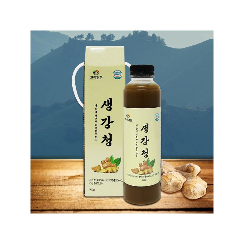 Goydam Eun Ginger Cheong 500g x 3 cans Ginger Tea