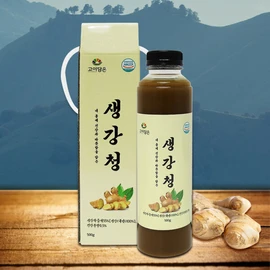 Goydam Eun Ginger Cheong 500g x 3 cans Ginger Tea Domestic Ginger / 고이담은 생강청 500g x 3통 생강차 국내산생강