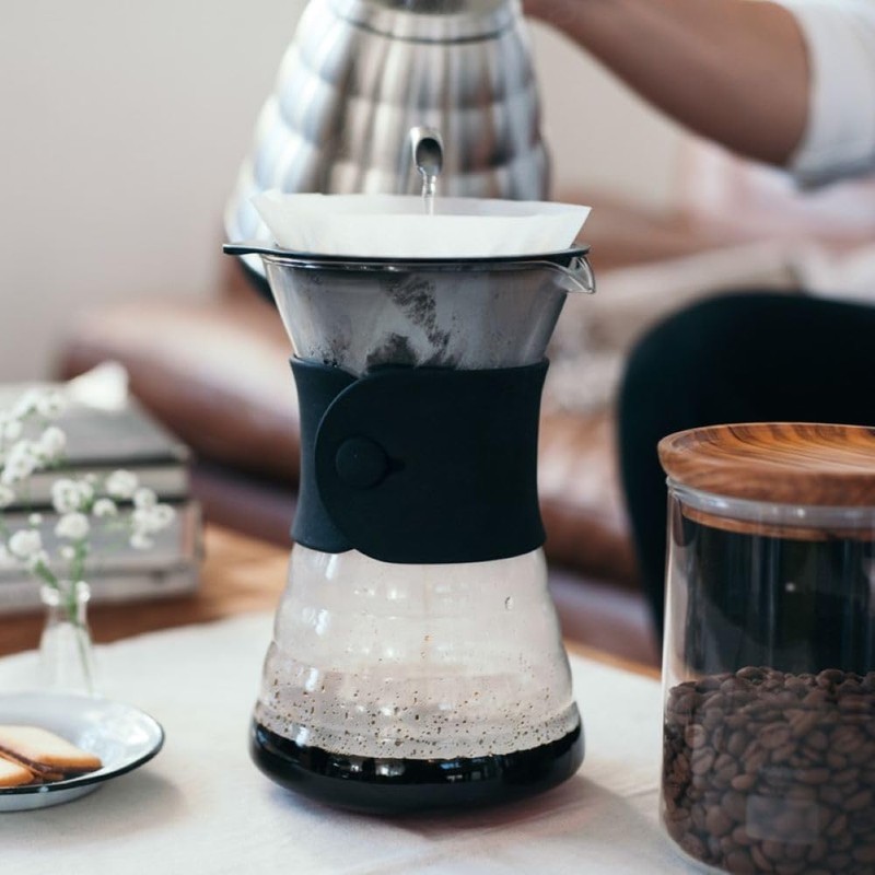 Hario VDD-02B Drip Decanter Pourover Coffee Brewer Server for 2