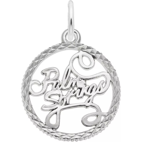 Rembrandt Sterling Silver Palm Springs Faceted Charm by Rembrandt