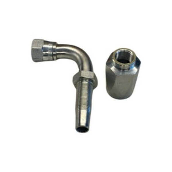 Generic 3/8"" Hose x 3/8"" Female JIC 90 Degree Hydraulic