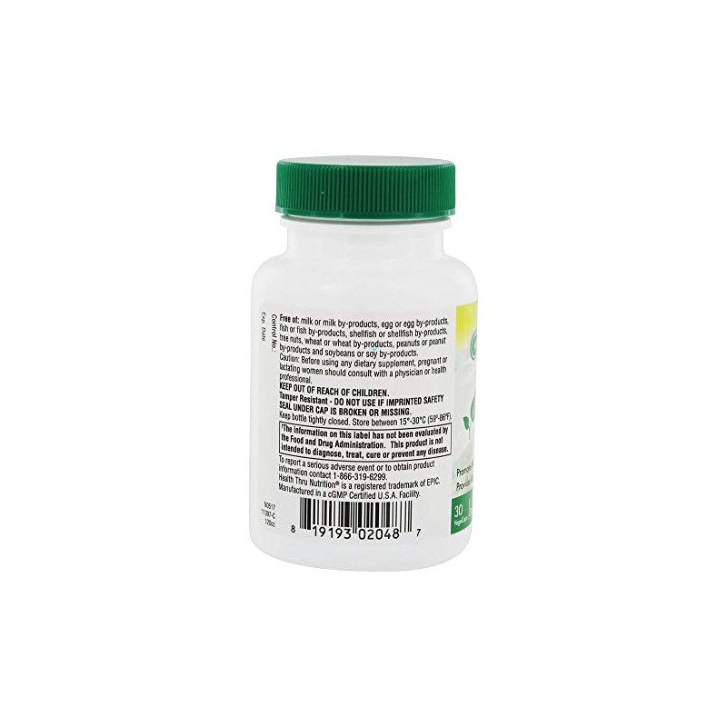 Health Thru Nutrition - PQQ Mitochondrial Biogenesis Support 20 mg.