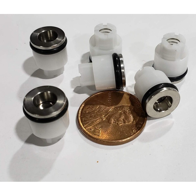 AR Annovi Reverberi Replacement Valve Kit 6 Pack, AR42499, Black