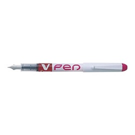 Pilot V-Pen Disposable Fountain Pen Pens Pack Of 3Medium Pink Pasteaa