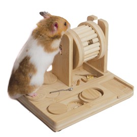 9 En 1 Rata Enriquecimiento De Forrajeo Juguetes para Animales Pequeños, Hide Interactive Treats Puzzle Snuffle Juego para Hámster, Ratas, Ratones, Jerbos