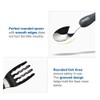 Utensil Set with Travel Case, Stainless Steel Tableware Flatware Set,