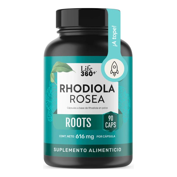 Life 360+ 90 Cápsulas Con Raiz Rhodiola