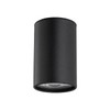 Licht-Erlebnisse Spot Lamp Ceiling Black Surface-Mounted Metal GU10 Diameter 5