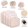 Packing Cubes, 9 Set Packing Cubes with Shoe Bag &