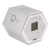 Hex Flip Timer with Mute Alarm Function Magnetic Time Management