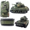 fisca Remote Control Tank, 2.4Ghz 15 Channel 1/20 Sherman M4A3