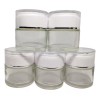 Meliars Pomadera De Cristal 60 Grs / 2 Onzas Blanca