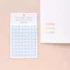 Monolike Cotton Candy Number Stickers Set - 6 Design Stickers,