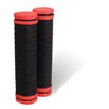 Madd MGP Headcase Scooter Grips - Black/Red
