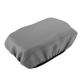 A ABSOPRO Arm Rest Box Cover for Subaru Forester 2019-2023 Faux Leather Gray