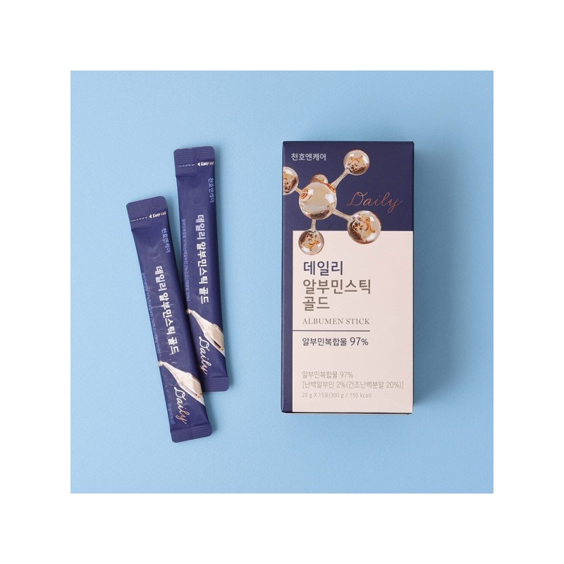 Chunho N Care Daily Albumin Stick Gold 20g 15 Packets