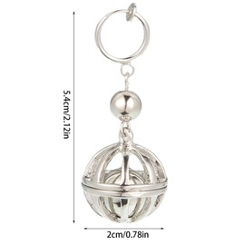 JinYu 14 Set Sticker and Anime Tokyo Revengers Series Earrings Comic Earrings Cosplay Ear Clip Jewelry Accessories Gifts for Men and Women Resin Pendant Earrings (Silver)